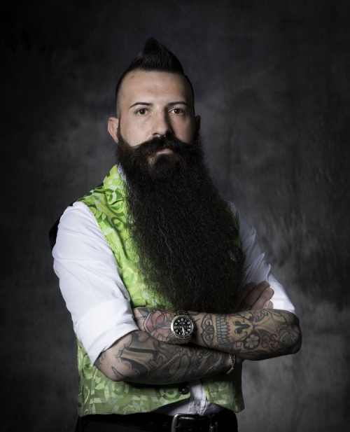 Diego Bazoli, L’uomo più “barbuto” d’Italia. 